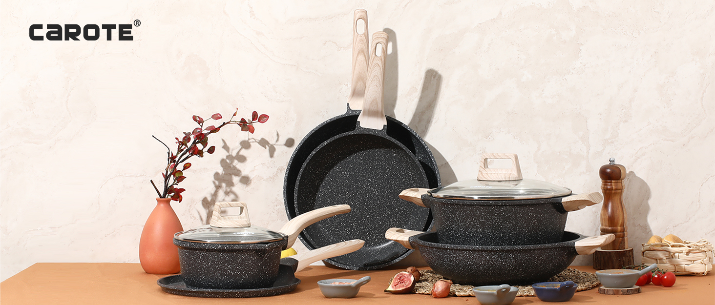 Buy CAROTE Nonstick Granite Coating from Switzerland PFOA Free Safe to