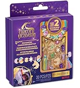 Make It Real: Unicorn Academy: Enchanted Charms Bracelet Kit - 20pc DIY Jewelry Craft, Make 2 Cha...