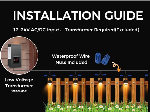 HAGANE デモCD WINTRY SKY, CONNECT CLOUDY BAY [6 Pack] 3CCT Low Voltage LED Deck Lights Outdoor