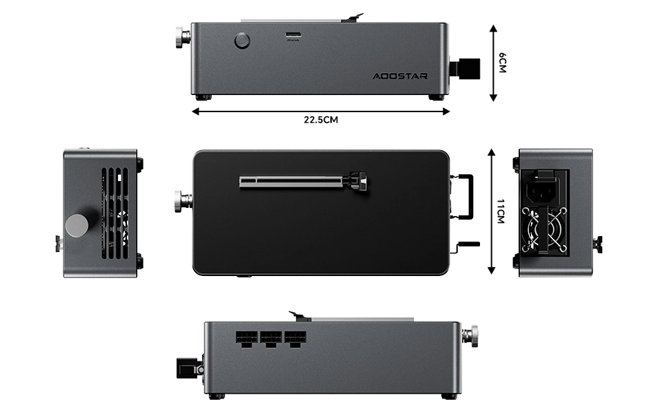 AOOSTAR AG01 eGPUドックドッキングステーション Amazon | AOOSTAR AG01 eGPUドッキングステーション ドック