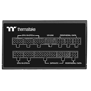 Thermaltake TPI-1200DH3FCP 電源ユニット 1200W Thermaltake TOUGHPOWER iRGB PLUS(TPI-1200DH3FCP) 1200W