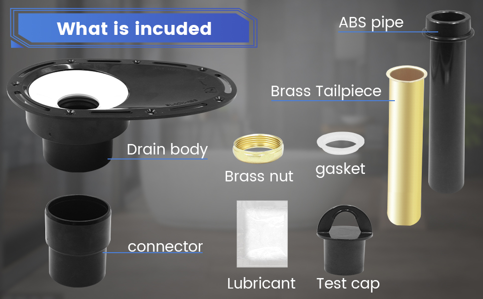 Free standing Tub Drain Kit FreeStanding Tub Drain Roughin Kit for