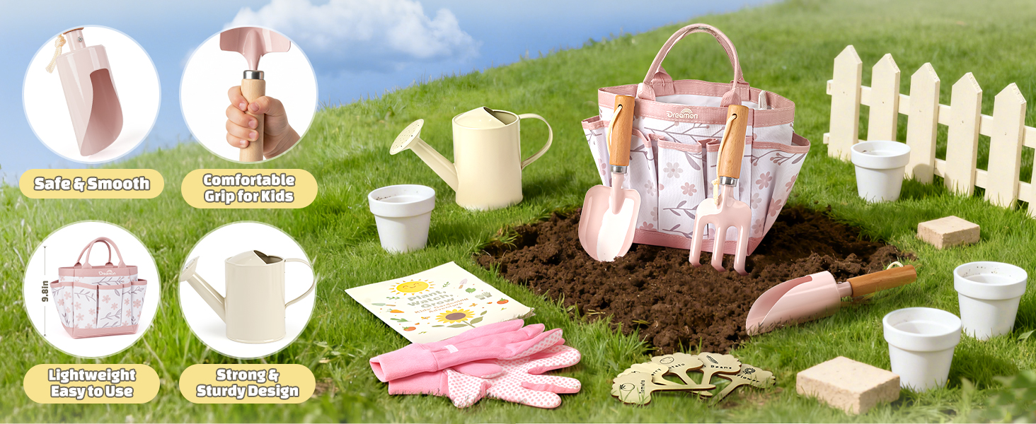 kids gardening set