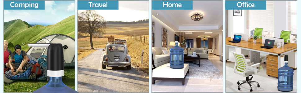 Portable 5 gallon water dispenser