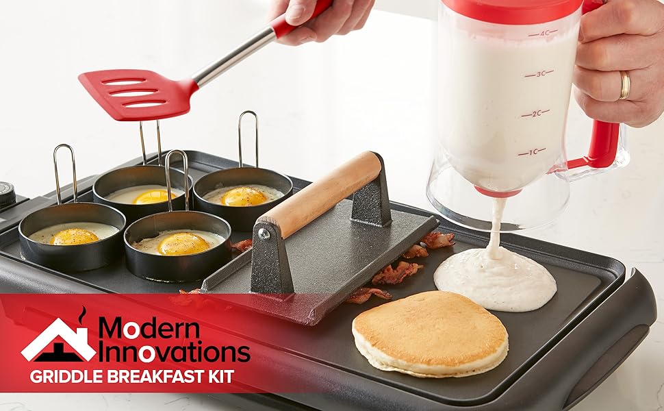 Modern Innovations Griddle Breakfast Kit Accessories