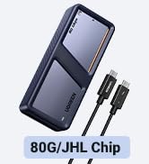 SSD外付けケース NVMe 40Gbps UGREEN モデル45368 Amazon.com: UGREEN 40Gbps M.2 NVMe SSD Enclosure with