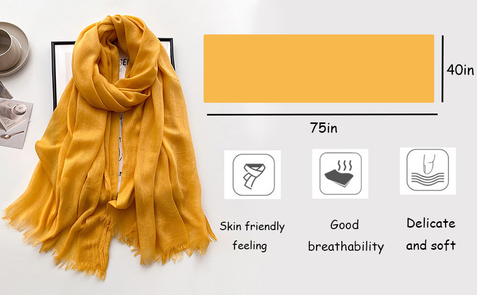 oversized scarf for women