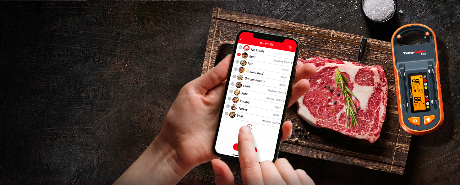 chef iq smart wireless meat thermometer inkbird grilling thermometer wifi meat thermometer