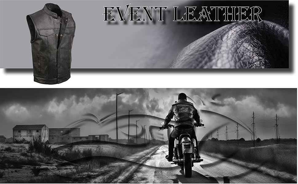 Amazon.com: EVENT LEATHER Men's Standard ELM3910 Black