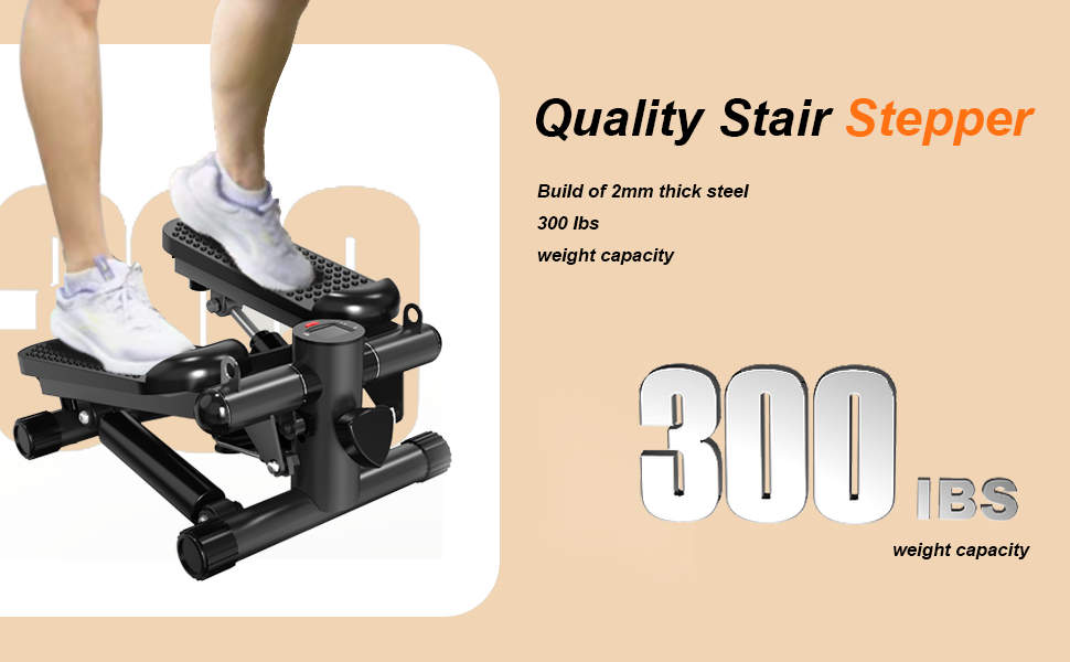 Steppers for Exercise at Home, Mini Stepper 300LBS Loading