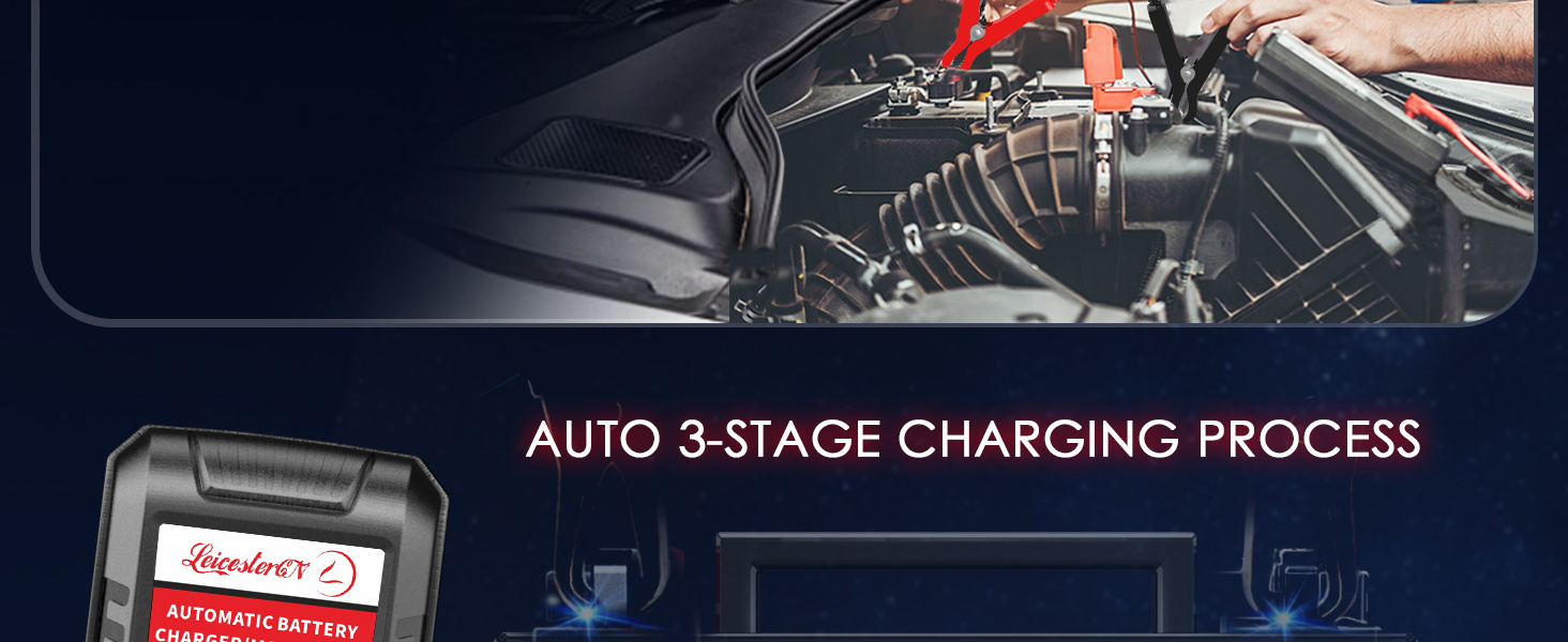 trickle charger for motorcycle battery