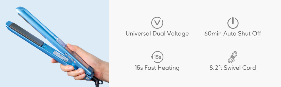 flat iron hair straightener