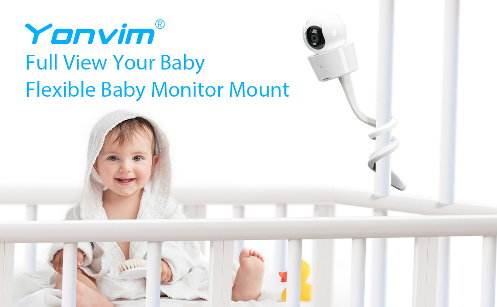 Yonvim Baby Monitor Mount No Drill Universal Baby Monitor