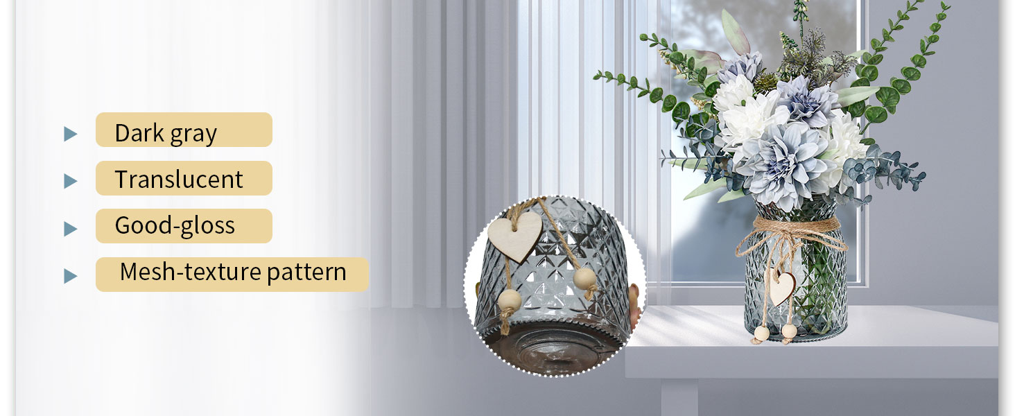Faux Flowers in Vase,Artificial Flowers in Vase,