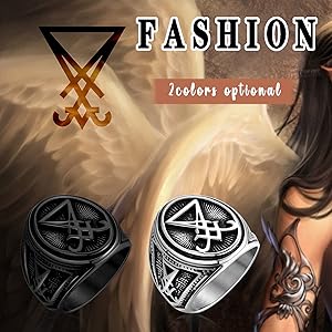 Sigil of Lucifer ring