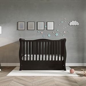 Gilbert cot bed black