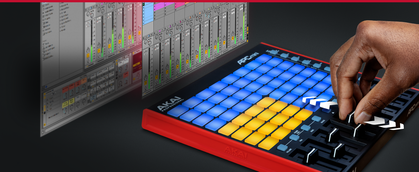 AKAI Professional APC Mini MK2 USB MIDI Pad Controller for Clip
