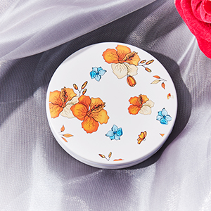 Compact Lighted Makeup Mirror for Travel