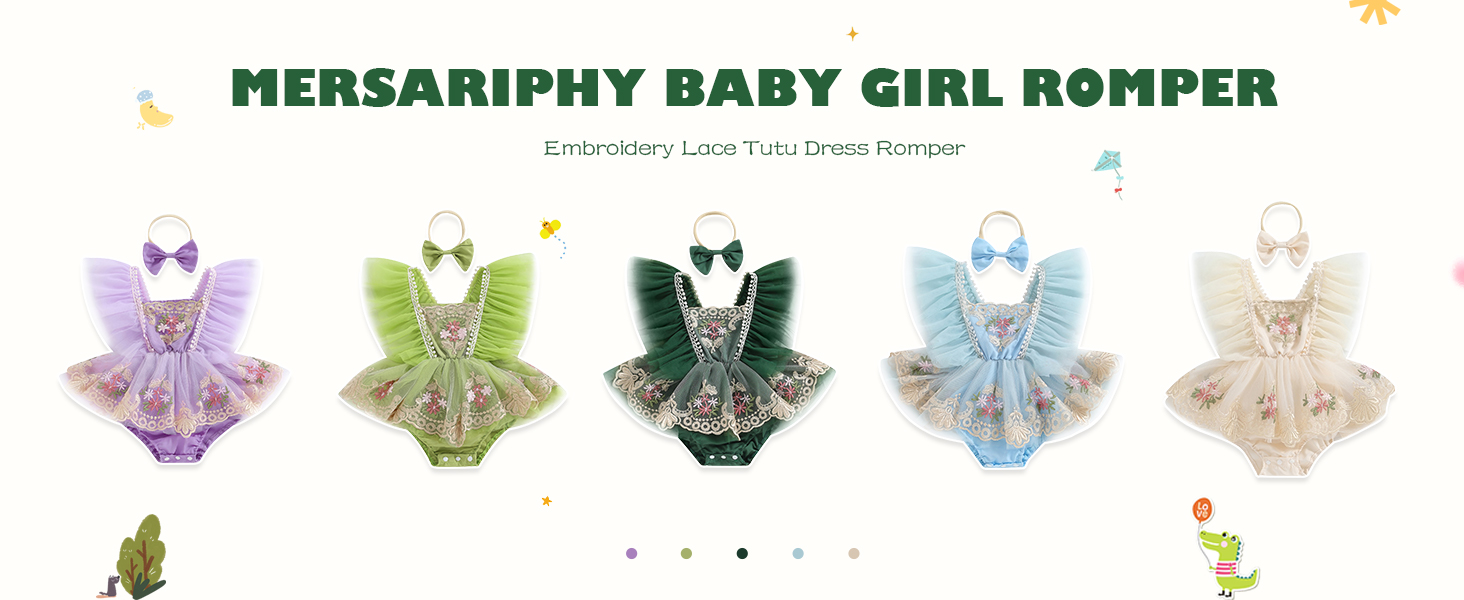 embroidered lace tutu romper dress