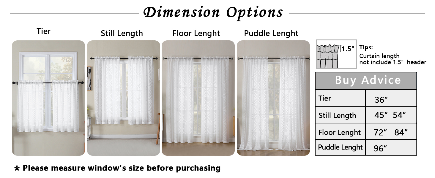 Simplebrand Chocolate Semi Sheer Curtains 84 Inches Long 2