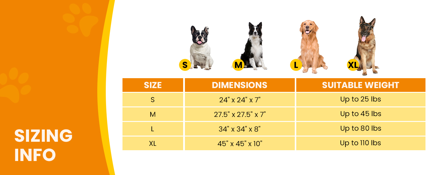 sizing info