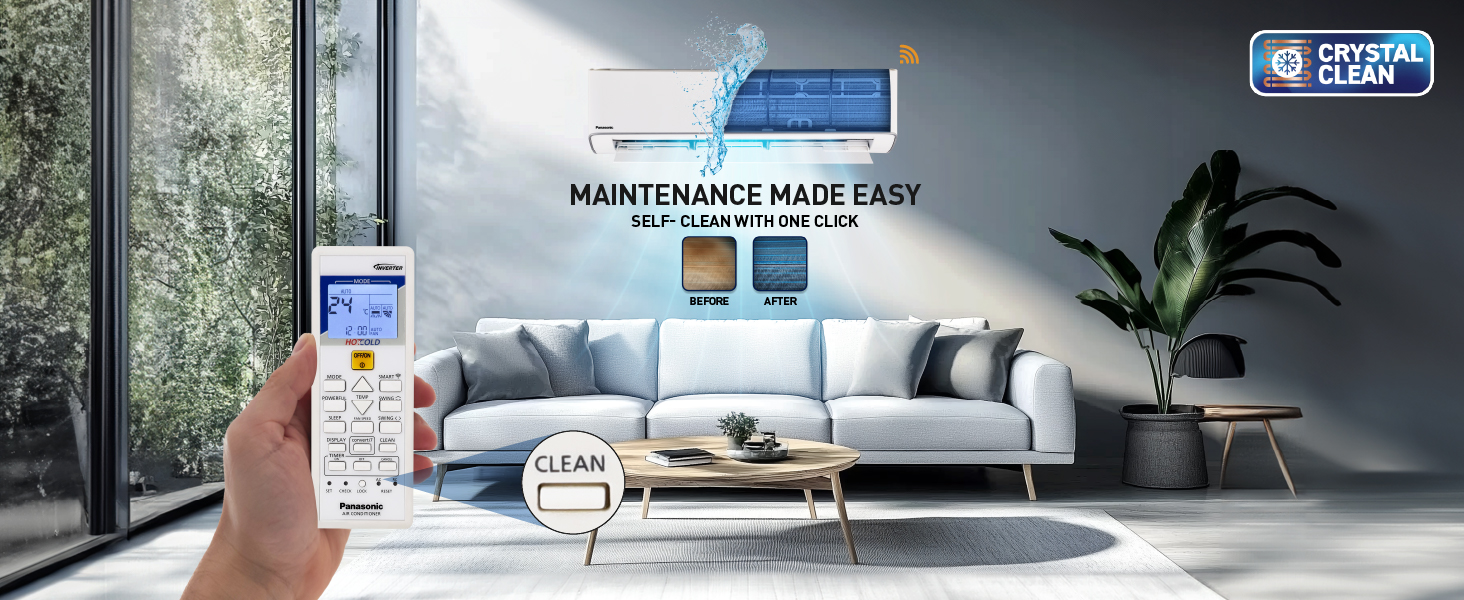 Panasonic AC, Crystal Clean