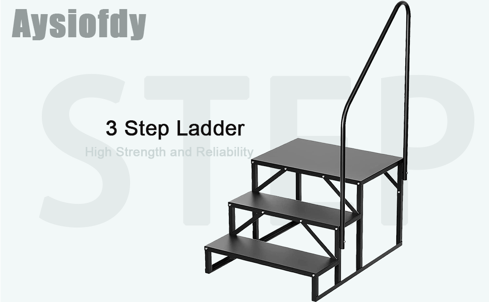 Amazon.com: Swimming Pool Ladder Above Ground Pools, Step Stool Ladder ...