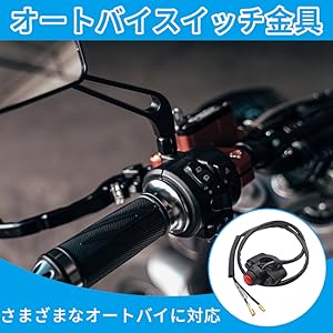 Amazon.co.jp: RICISUNG オートバイ ハンドルバースイッチ