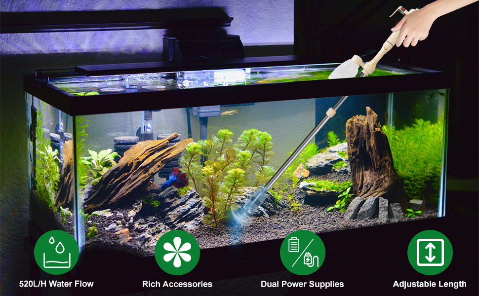 Aquarium Gravel Cleaner Kit