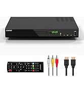 LP-100 Blu-ray Disc Player, HD 1080P Players with USB Input