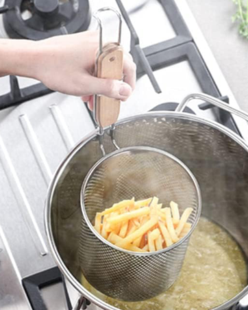 pasta strainer ladle