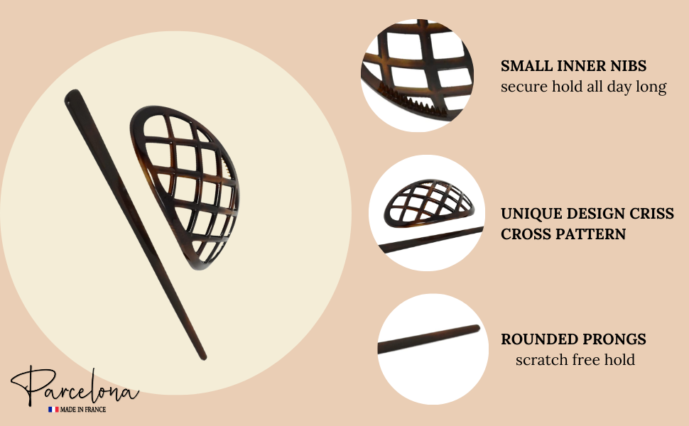 bun cover for thin to medium hair types