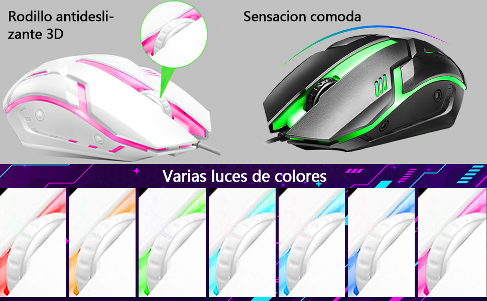 Teclado y Mouse Packs