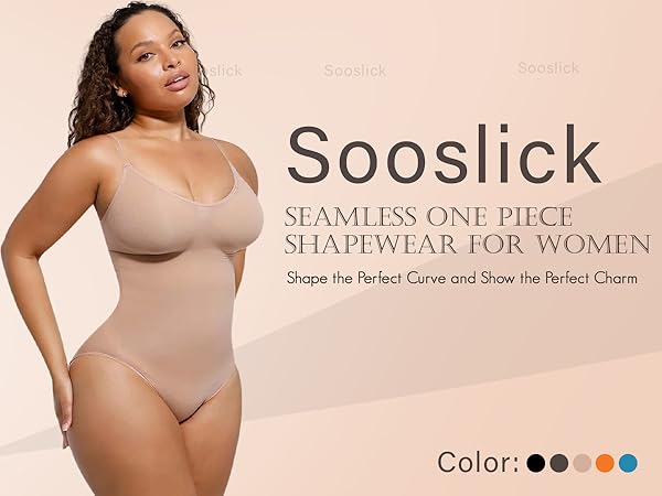その他 bodyshape Soo slick Seamless Bodyshaper Bodysuit for Women - Full Body