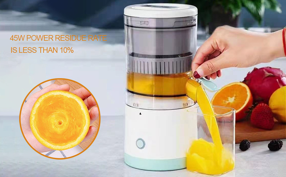 Electric Juicer Rechargeable Citrus Juicer Machines with