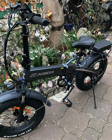 kaida ebike folding bike