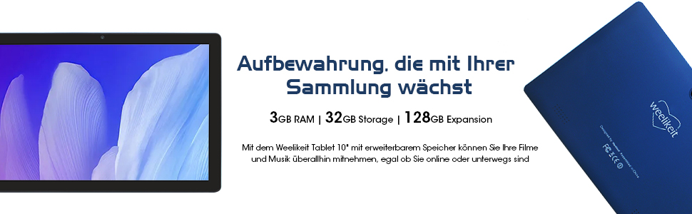 Tablet 10 Zoll Android 11 Tablet