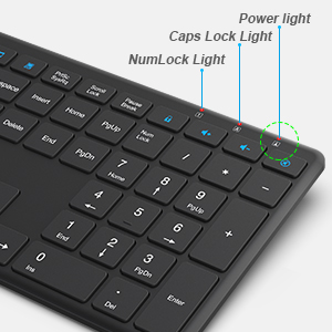 three lock indicator lights