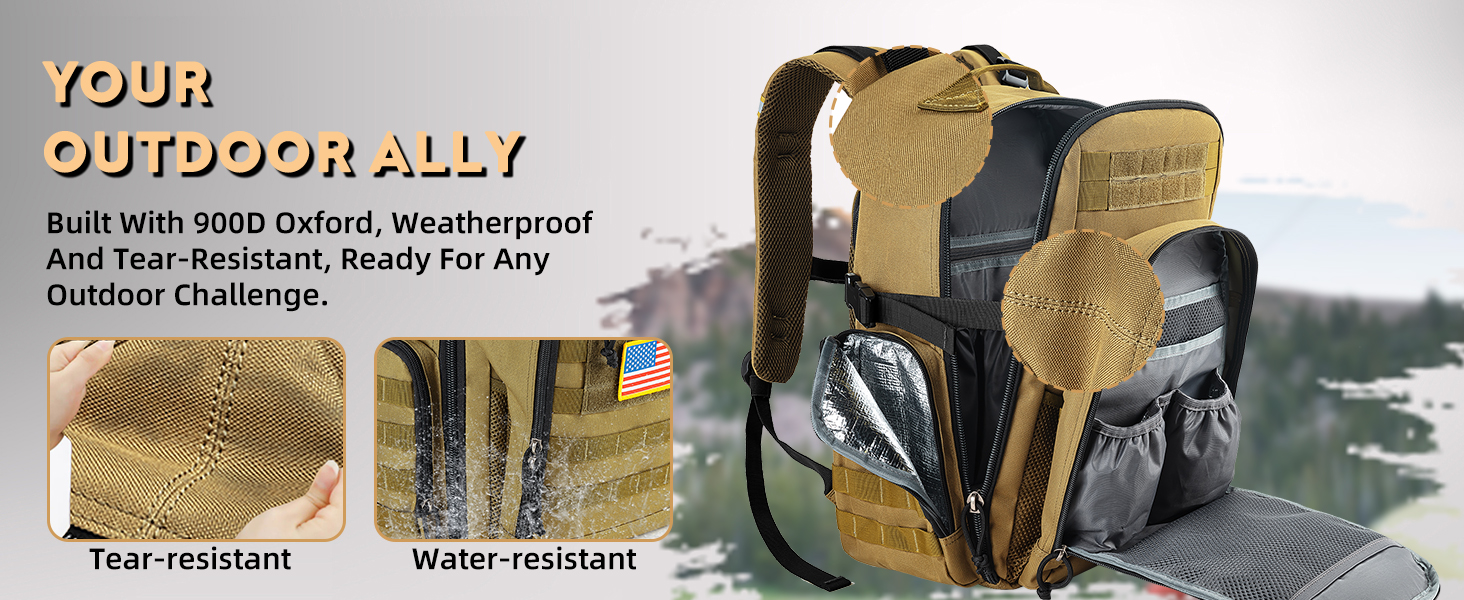 MIRACOL Military Diaper Bag for Men