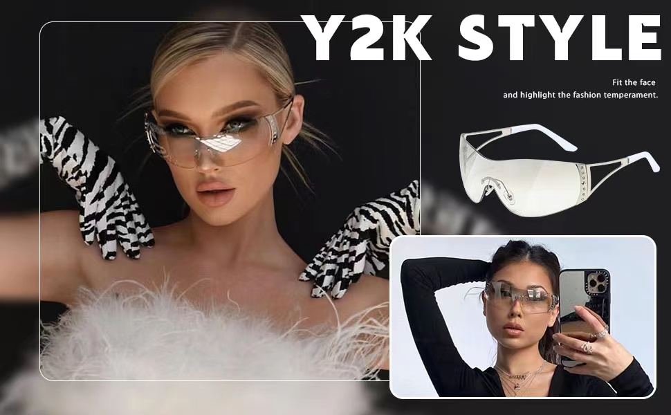 Oversized frame sunglasses