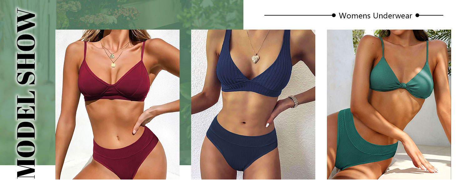 Womens Hipster Underwear Cotton Low Rise Briefs Plus Size Bikini Panties