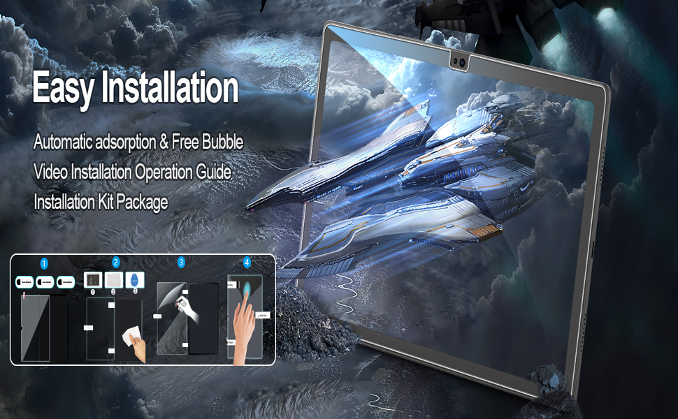 MOBISTAR® 1 Pack Screen Protector for Samsung Galaxy Tab S9 Ultra 2023