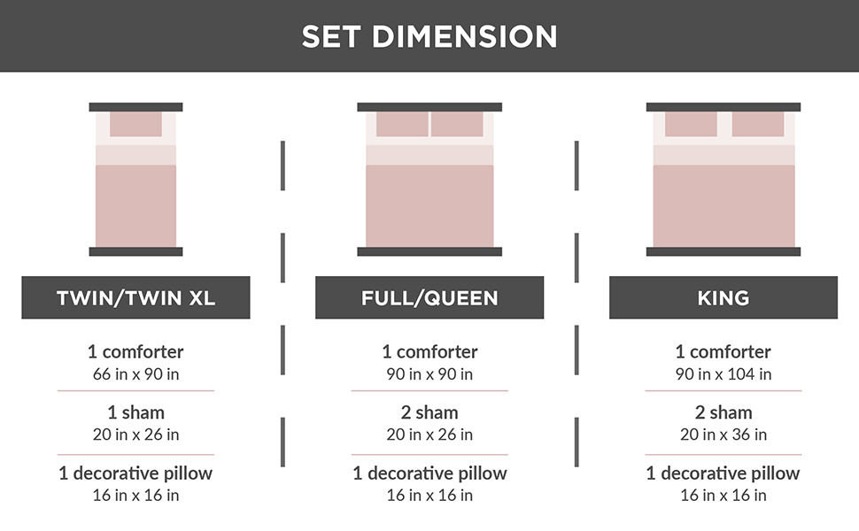 Codi Rose Gold Bedding Set King Size, Girls Blush / Pink