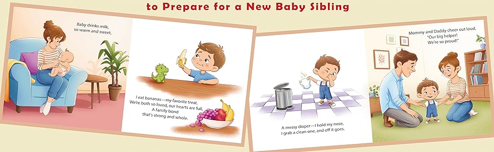 Becoming a Big Brother Book for Toddlers
