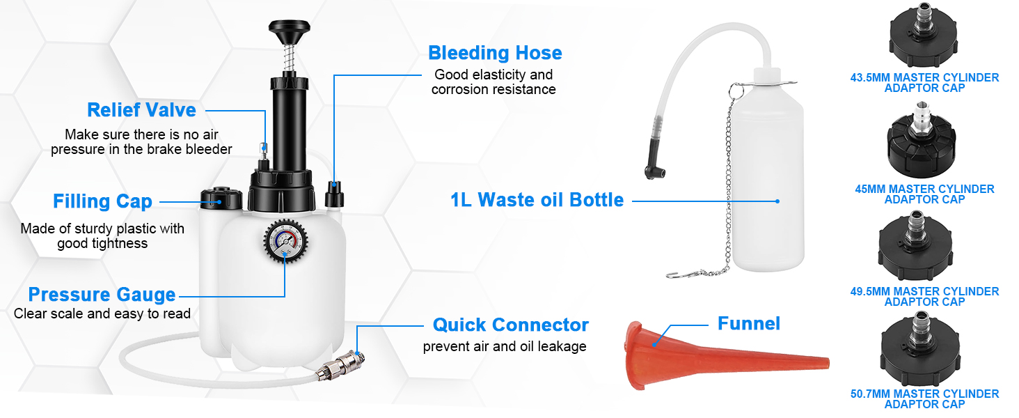 brake system bleeding tools