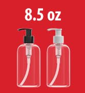 8.5 oz pump bottle duo