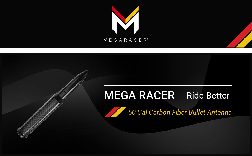 New Carbon Fiber Bullet Antenna Banner