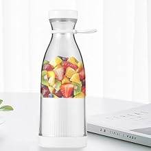 Add fruits and liquid in the bottle