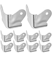Mikikit 10pcs Metal Corner Protector, Metal Box Corner Protectors Box Edge Guard Protector, Decor...