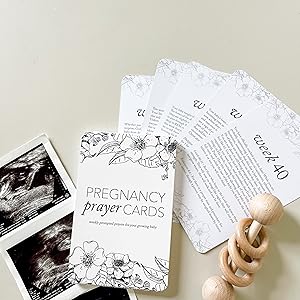 Pregnancy Prayer Cards by Duncan & Stone | Expecting Mom Gift Basket